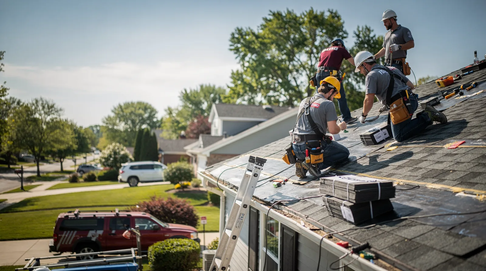 Roof Repair in Twin Lakes, WI around you